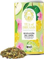 Ekologiška arbata "Revolución del Limón" | Karšta citrinų arbata | su citrinžolėmis, obuoliais ir melisa | Palaidos arbatos | 60 g