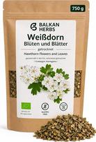 Ekologiška gudobelių arbata, 750 g, surinkta gamtoje ES teritorijoje, džiovinti ir 7 mm dydžio supjaustyti gudobelių lapai su žiedais, „Balkan Herbs“ žolelių arbata