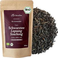 Ekologiška „Lapsang Souchong“ arbata – rūkyta juodoji arbata iš Kinijos | Stiprus dūmų aromatas, laboratorijoje patikrinta, 100 % natūrali, 100 g