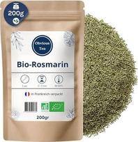 Ekologiškas laisvas rozmarinas – žolelių arbata ir atpalaiduojantis užpilas – Rosmarinus officinalis L. – Iš kontroliuojamo ekologiško auginimo – Pagaminta Prancūzijoje – 200 g maišelis (maždaug 100 puodelių)