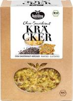 Ekologiški chia ir raugintų kopūstų krekeriai, 120 g