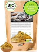 Ekologiški kanapių miltai, 2 kg, iš Vokietijos + skaitmeninė receptų knyga (PDF) – veganiški kanapių sėklų miltai