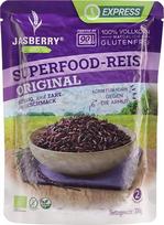 Ekologiški pilno grūdo ryžiai "Express Rice Jasberry Superfood" 200 g - originali versija