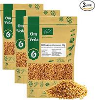 Ekologiškos ožragės 1 kg Ožragės sėklos Ožragės sėklos Ožragės sėklos Indijos prieskonis Ekologiškos, sertifikuotos DE-ÖKO-039 Ožragės (methi) sėklos skaniam maistui ir arbatai (1 kg) (3 vnt. pakuotė)