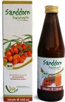 Ekologiškos šaltalankių sultys – 100 % – 330 ml stiklinis butelis, 330 ml