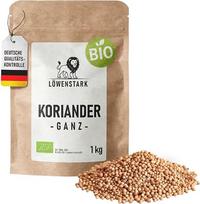 Ekologiškos sveikos koriandro sėklos, 1 kg I Džiovintos, sveikos ekologiškos koriandro sėklos su saldžiai šiltu aromatu ir citrinų natomis I Tinka naudoti įvairiuose patiekaluose: karry, troškiniuose ir kepiniuose I Veganiškos sėklos