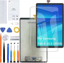 Ekrano ekranas skirtas "Samsung Galaxy Tab A 10.5 2018 T590 T595 LCD ekrano keitimo surinkimo remonto komplektas (juodas)