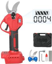 Elektrinės genėjimo žirklės, skirtos „Milwaukee M18“, 300 W bešepetėlis variklis, pjovimo skersmuo 30 mm, belaidės genėjimo žirklės, belaidės sodo žirklės krūmų ir medžių genėjimui (raudonos spalvos, skirtos „Milwaukee“)