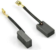 Elektrinis smūginis gręžtuvas, anglies šepetėlių priedai, 20 × 11 × 6,7 mm