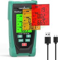 EMF matuoklis „3-in-1“ – elektromagnetinio lauko spinduliavimas (EF/MF/RF) | Vaiduoklių medžioklės EMF detektorius su „Wi-Fi“ signalu, 3 spalvų garso ir šviesos signalu, „Type-C“ įkrovimo prievadu, skirtas namams, biurui ir lauke