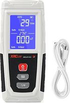 EMF matuoklis, „XRCLIF“ skaitmeninis elektromagnetinės spinduliuotės detektorius, nešiojamas EMF testeris namams ir lauke, įranga vaiduoklių medžioklei, elektrinio ir magnetinio lauko monitorius su šviesos diodų ir garso signalizacija