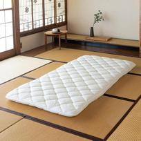 EMOOR japonų futono čiužinys „Premium Class“, 90 x 200 cm, sulankstomas, tradicinis miegui skirtas ant grindų čiužinys iš medvilnės
