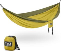ENO SingleNest Hammock Lengvas 1 asmens nešiojamasis hamakas, skirtas stovyklavimui, žygiams, kelionėms, kuprinėms, kelionėms, festivaliams, paplūdimiams, melionams ir alyvuogėms