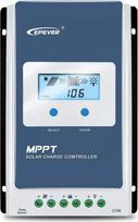 EPEVER MPPT saulės energijos įkrovimo reguliatorius 30 A, 12 V/24 V, automatinis, maksimalus fotoelektrinės grandinės įtampa 100 V, su LCD ekranu, skirtas geliniams ir hermetiniams ličio akumuliatoriams