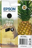EPSON 604 STD JUODI RAŠALAI XP-2200, XP-3200, XP-4200, WF-2910, WF-2930, WF-2950