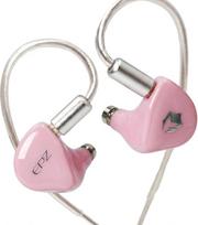 EPZ laidinės ausinės, Hi-Fi muzika, IEM su mikrofonu, ausinės į ausis, žaidimų ausinės su nuimamu OFC laidu, idealios ausinės muzikantams, žaidimams