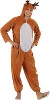 EraSpooky Kalėdų elnių kostiumas suaugusiems Elf kostiumas Unisex elnių gyvūnų Onesie Party Jumpsuit