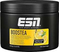 ESN Boostea, ledo arbata su citrina, 200 g, kofeino, L-teanino ir žaliosios arbatos ekstrakto stiprintuvas, patikrinta kokybė, pagaminta Vokietijoje