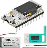 ESP32 LoRa V3 kūrimo plokštė, skirta „Meshtastic“ LoRaWAN IoT, 1 vnt. pakuotėje | 3000 mAh baterija, apsauginis dėklas, dviejų branduolių procesorius ESP32-S3, 8MB „Flash“ atminties, „Wi-Fi“ ir „BLE“, „SX1262“ 868 MHz „LoRa“ palaikymas, suderinama su „Ar