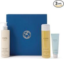 ESPA „Bergamot & Jasmine“ kolekcija | Prabangus vonios ir kūno priežiūros SPA dovanų rinkinys su dušo geliu, kūno losjonu ir šveitikliu | Maitina ir atgaivina odą, pasitelkiant grynų eterinių aliejų aromaterapiją