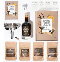 Espresso Martini infuzijos rinkinys | Naminių kokteilių rinkinys | Dovanų rinkinys Espresso Martini mėgėjams | Dovana vyrams ir moterims