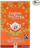 ETS „Rooibos“ ekologiškos „Fairtrade“ arbatos maišeliai, 20 vnt. | Be kofeino – malonus riešutų skonis – tinka vaikams