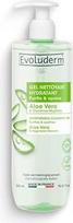 EVOLUDERM - drėkinamasis valomasis gelis su alijošiumi - 500 ml - 97 % natūralios kilmės ingredientų - veganiškas