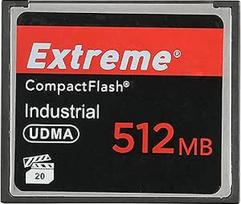Extreme 512MB Compact Flash atminties kortelė, originali CF kortelė profesionaliems fotografams, videografams, entuziastams