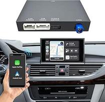 EZoneTronics belaidis "CarPlay" ir "Android" automobilio modernizavimo rinkinys, skirtas "Audi A6/A7" 2010-2015 m. su MMI 3G sistemos belaidžiu adapteriu 6,5 colių/7 colių OEM ekranui Plug & Play atnaujinimo dėžutė su "MirrorLink