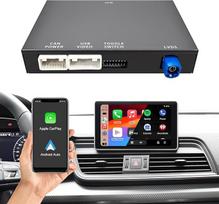 EZoneTronics belaidžio "CarPlay" ir "Android" papildomo įrenginio rinkinys, skirtas "Audi A4/A5/A6/A7/Q2L/Q5L/Q7 2014-2022" su MIB/MMI 3G Plus sistema Plug & Play belaidis "CarPlay" adapteris su SWC Mirrorlink BT GPS