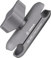 FANAUE Dvigubo lizdo rankena palaiko tik 17 mm rutulinius adapterius, suderinama su "Garmin" GPS laikikliu ir dviračio motociklo telefono laikikliu, pagaminta iš aliuminio lydinio, ilgis 2,44 colio