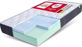 FDM Tempo čiužinys 120 x 200 cm šaltųjų putų aukštis 30 cm kietumas H4 Visco HR putos Oeko-Tex tinka alergiškiems žmonėms Sidabrinis užvalkalas