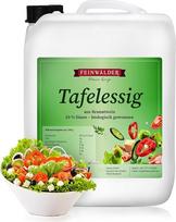 Feinwälder® Premium 10 % rūgšties stalo actas, ekologiškai išgautas actas Brendžio actas 1 x 10 l talpa