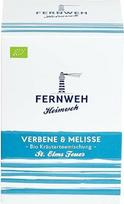 FERNWEH HEIMWEH Ekologiškos žolelių arbatos su verbenomis ir melisomis „St. Elms Fire“, 20 piramidinių maišelių, 40 g