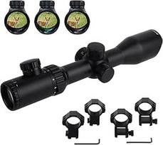 FOCUHUNTER 3-12X42SF optinis taikiklis su žalia danga 1/4 MOA vidutinio nuotolio raudona/žalia taikikliu su 20 mm ir 11 mm Picatinny bėgių laikikliais, skirtas lauko sportui