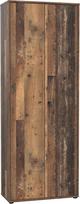 FORTE „Tempra 2“ komoda su 2 durelėmis, iš medžio plokščių, „Old Wood Vintage“ stiliaus, 73,7 x 197,5 x 34,8 cm