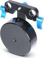 Fotoaparato atsvaros rinkinys, 4,63 lbs/2,1 kg, nuimama atsvara, universali ant peties tvirtinama atsvara iš aliuminio lydinio, tinka 15 mm strypams