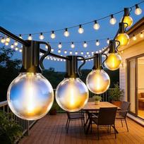 FTL LED pasakų žibintai lauko galia 30 m lauko IP44 apšvietimas Balkono sodo lemputės Pasakų žibintai Šalis Terasa Lauko pasakų žibintai Sodo apšvietimo lemputės Vidinės terasos