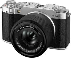 FUJIFILM X-M5 + XC15-45mm rinkinys Sidabrinis
