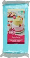FunCakes Baby Blue Rolling Fondant - lengva naudoti, glotnus, lankstus, minkštas ir lankstus, puikiai tinka tortams dekoruoti, Halal, Kosher ir be glitimo. 1 kg