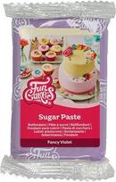 FunCakes Fantastiška violetinė: Lengva naudoti, glotni, elastinga, minkšta ir lanksti, puikiai tinka tortams puošti, halal, košer, be glitimo, 250g