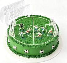 Futbolo tortų papuošimai „Microcosm“ – „pasidaryk pats“ futbolo žaidėjų tortų figūrėlės „Football Network“ tortų papuošimai Futbolo figūrėlės tortų papuošimams