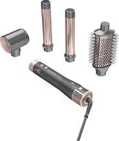 GA.MA Italy Professional, UNIQ AURA Multistyler 4 in 1 bešepetėlinis variklis su 100 000 aps/min Coanda ir turmalino technologija, ovalus šepetys 60 mm, 2 garbanojimo geležtės 32 mm, šalto oro funkcija