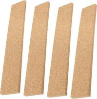 Gadpiparty Cork Stripes Wall Sticker Board Stripes Office Pack of 4