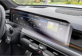 GAFAT [2 vnt. rinkinys] Suderinama su „Kia EV3 GT Line“ 2025–2026 m. modeliais, 12,3 colių navigacijos ir prietaisų skydelio apsauginė plėvelė, nano technologijos ekrano apsauga AVN jutikliniam ekranui, EV3 priedai, 6H apsauga nuo įbrėžimų