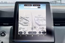 GAFAT [Pack of 2] Renaul-t Clio 5 Captur 2 Zoe Arkana 2020-2024 2025 9,3 colių navigacijos ekrano apsauga, 9,3 colių Nano ekrano apsauga Clio 5 Captur 2 Zoe Arkana Easylink, atspari smūgiams, 9H