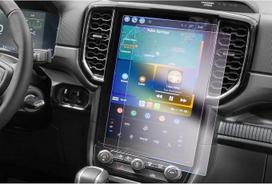 GAFAT, suderinamas su „Ford Ranger T9“ (2025, 2026–2023 m.) – 12 colių navigacijos ekrano apsauginė plėvelė, „Ranger Wildtrak X/Tremor“ 12 colių „Sync 4 Nano“ ekrano apsauginė plėvelė, atspari smūgiams, 6H apsauga nuo įbrėžimų [2 vnt. pakuotė]
