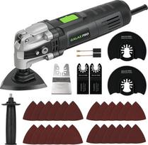 GALAX PRO osciliacinis įrankis osciliatorius 400 W, 6 reguliuojami greičiai, skirti šalinti, grandyti, pjaustyti, poliruoti su 30 priedų