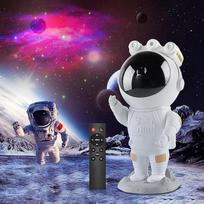 Galaktikos žvaigždėto dangaus astronautų projektorius, LED kosminės naktinės dangaus šviesos projektoriaus lempa su laikmačiu ir nuotolinio valdymo pulteliu, žvaigždžių šviesa miegamajam ir luboms, puiki dovana vaikams ir suaugusiesiems