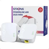 Galingas „AV600Mbit/s“ elektros tinklo adapterių rinkinys, 100Mbit/s LAN prievadas | „Plug & Play“, saugus ryšys ir energijos taupymo režimas, idealiai tinka televizoriui, kompiuteriui ir žaidimų konsolei